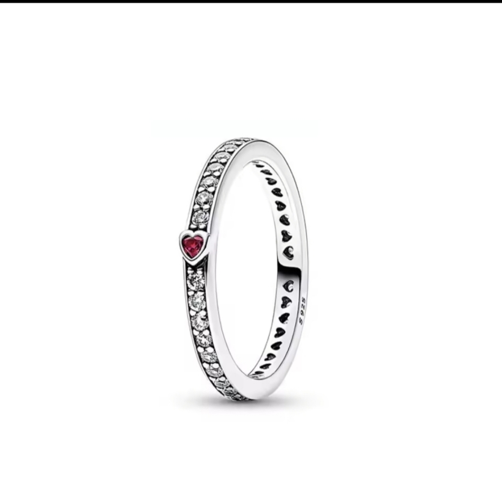RETIRED Pandora Sparkle and Love Ring